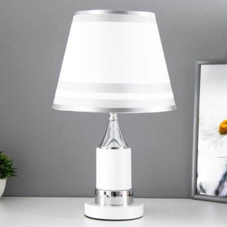 Laima table lamp E27 40W Belo-chromium 25x24x41 cm Risalux