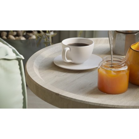 Journal table "Batle", 420 × 420 × 465 mm, color of the oak sanremo-1