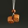 Suspension in the car "Cubes", 2.5-3cm, juniper