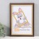 Photo frame plastic 21x30 cm, 284-183