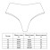 Female swimming trunks Minaku Brazilians, Blue color, size 44