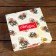 Box for 8 sweets + chocolate, with a window, "cones", 17.7 x 17.85 x 3.85 cm