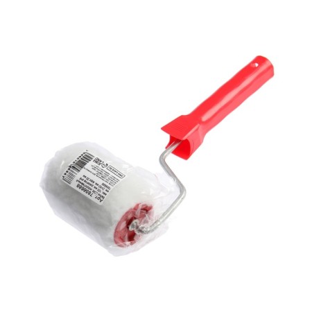 Lom roller, artificial fur, 100 mm, handle d = 6 mm, d = 50 mm, pile 20 mm-3