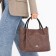 Bag Female, average size, brown color