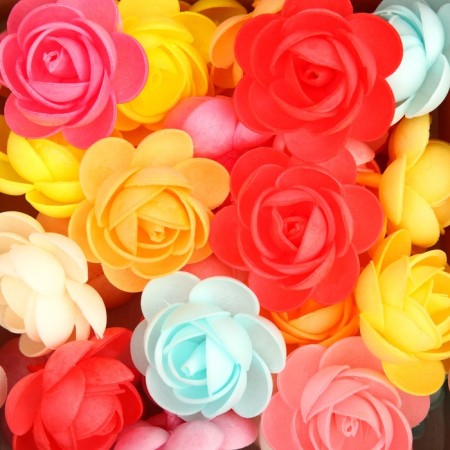 Wafer peonies, mix, 30 pcs.-1