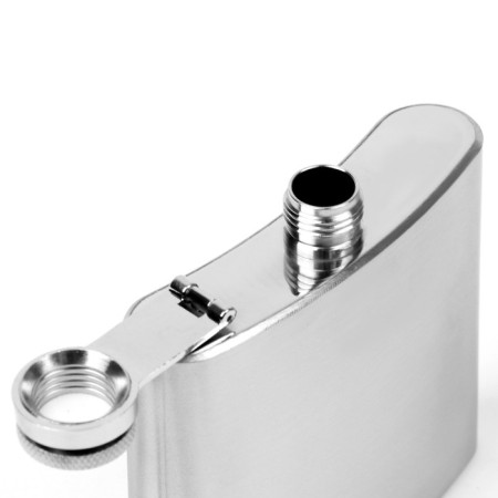 Flaw for alcohol and water, 150 ml, stainless steel, gift, army, 5 oz-3