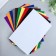 A set of felt (soft) 2 mm 20x30 cm 10 sheets. Assorted