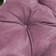 Pillow for swing "Tina", diameter 60 cm, pink color