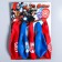 Airy ball "Happy Birthday!", 12 inch, latex, 5 pieces, avengers