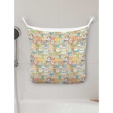 Organizer in a bath on suction cups 