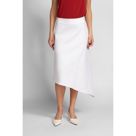 Women's skirt, size 48, white color