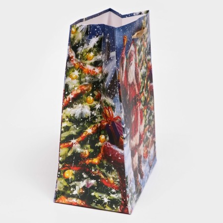 Gift, laminated, "Santa" package, 18 x 23 x 10 cm-2