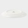 Porcelain porcelain plate with a thickened edge Wilmax Olivia Pro, D = 18 cm, white color