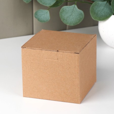Ceramic can for bulk products “Smoke”, 12 × 10 cm, beige color-3
