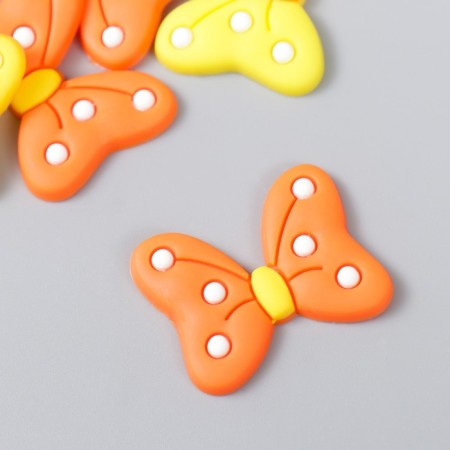 Decor for creativity rubber "Bant in large peas" set of 15 pcs mix 2.5x3.3 cm-2