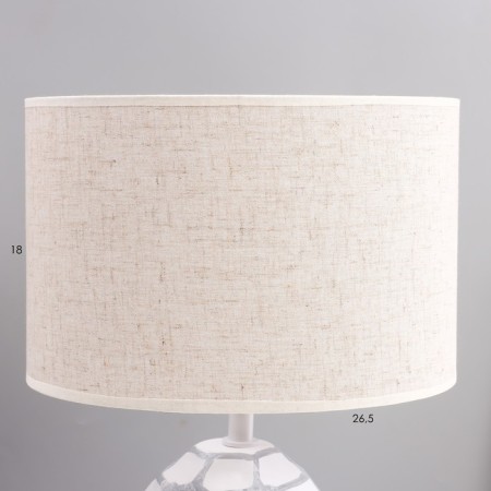 Camilla table lamp E27 40W white-gray 27.5x27.5x42.5 cm Risalux-2
