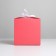 Gift folding box, packaging, “red”, 12 x 12 x 12 cm