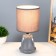 Laura table lamp E14 40W Gray 13x13x26.5 cm Risalux