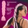 Zumba Kanecalon is monophonic, corrugated, 60 cm, 100 g, pale pink color (#ay16)
