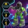 Robot radio -controlled "cyber bot", light and sound effects, gray color