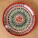 Largan Rishtan ceramics "Patterns", 32 cm, red