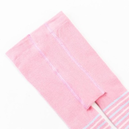 Pantyhose baby kaftan "strip" 92-98 cm, pink color-4