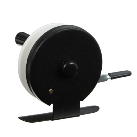Inertial coil, metal plastic, diameter 5.7 cm, black white color, 601a-6