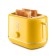 Toster KitFort KT-2050-5, 850 W, 7 fry modes, 2 toasts, yellow