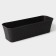 Balcony box "Rotang", 57.5 cm, 12 l, brown color