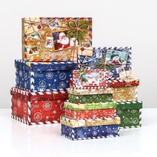 Set of boxes 10 in 1 