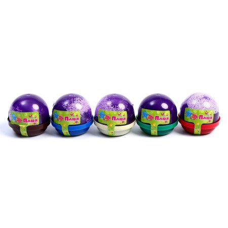 Slime "Plus" purple, container with balls, 40 g-3