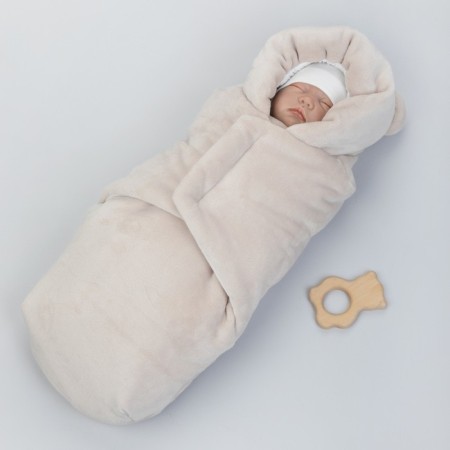 Kinderlitto Pushstik Bear, 3 subjects, height 50-56 cm, beige color, beige-2