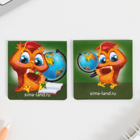 Magnetic bookmarks on the book School, 2 pcs.-4