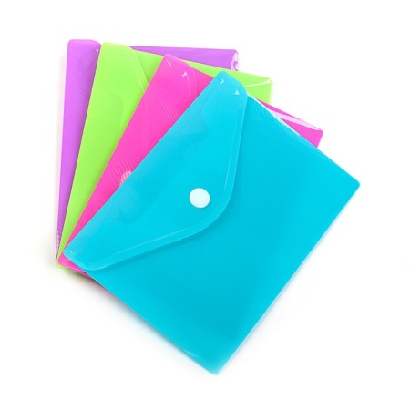 Folder-convert button, A6, 180 microns, calligrata corrugated, fluorescent, mix