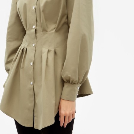 Female Lengated Minaku: Casual Collection Color Green, Rr. 42-4