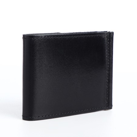 Clip for bills on a button, black color-1