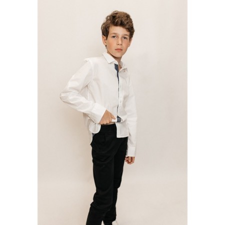 Surchachka upper for ISEE boys, height 134-140 cm, white color-6