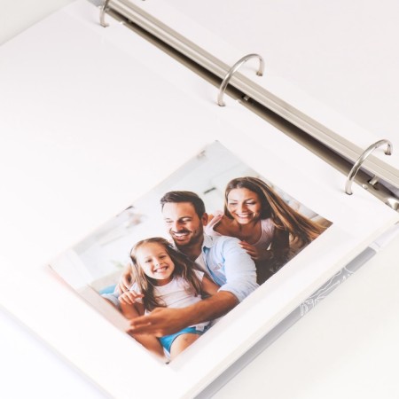 Photo album on 50 magnetic sheets 23x28 cm, on the rings "Sensual Wedding 1"-5