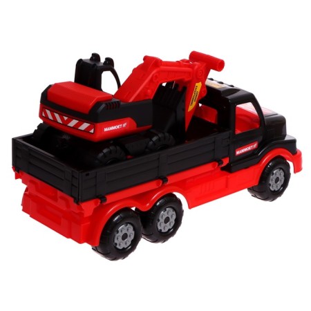 Game set Mammoet "Stalker": Bortnaya car and excavator "Expert"-2