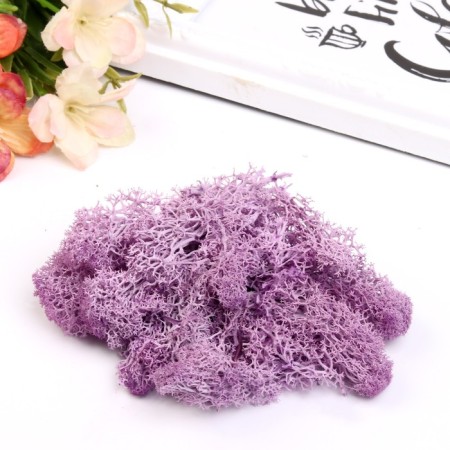 Artificial moss "lilac" 10 grams