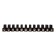 Klemile screw block KV-35 10-35, current 80 A, polypropylene black Rexant (10 pcs.