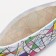 Cosmetic bag with lightning, white/multi -colored color