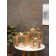 Figure Light "Golden Cubes", 25x20x15 cm, 90 LED, AAX8 batteries (not in set), glow warm white
