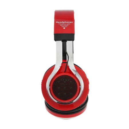 Luazon RX-1 headphones, wireless, invoices, BT 4.2, 250 mAh, LED, FM, Microsd, Reds-4