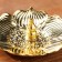 Claus for any incense "Lotus", golden, 2.3x8.5 cm