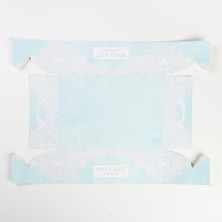 Capcake box, confectionery packaging, 6 cells “Gift for you”, 23 x 16 x 7.5 cm-3