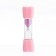 Sanding clock "Smile" for 3 minutes, 9 x 2.3 cm, pink