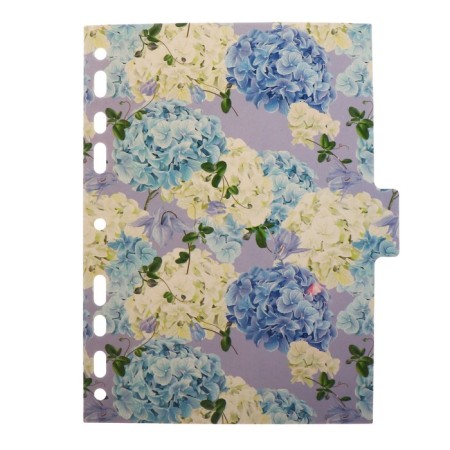 Separator of sheets A5 (210 x 165 mm) color, 5 sheets, "Devente. Bloom Garden" laminated coated cardboard 210 grams, with a pattern, individual packaging-4