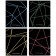 A set of notebooks of 4 pieces, 96 sheets in the Calligrata "Neon" cage, covered cardboard, offset block