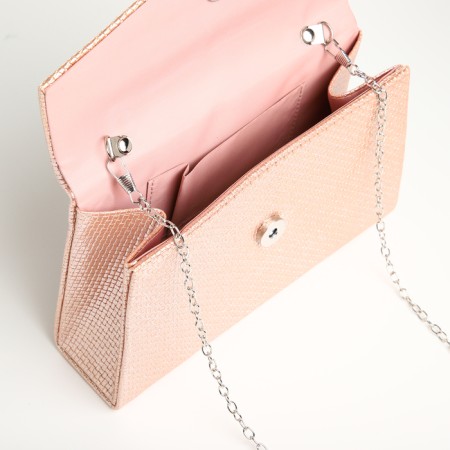 Female bag on a magnet, pink color-5